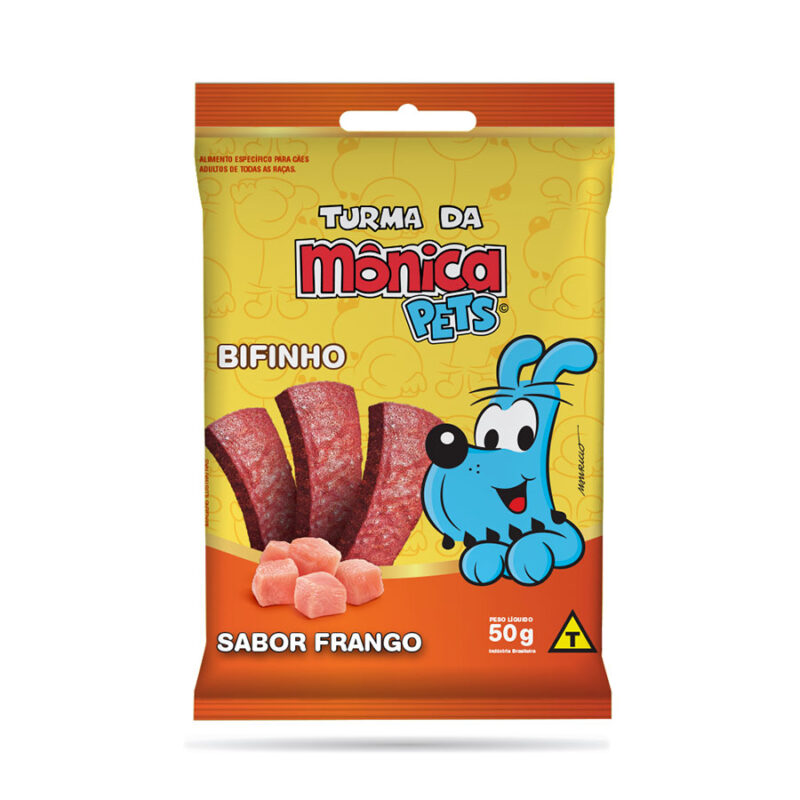 BIFINHO TURMA DA MÔNICA SABOR FRANGO