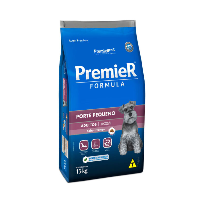 GRANEL DE RAÇÃO PREMIER RAÇAS PEQUENAS ADULTO 1KG
