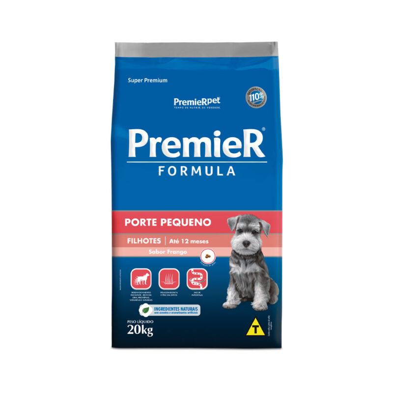 GRANEL DE RAÇÃO PREMIER RAÇAS PEQUENAS FILHOTE 1KG