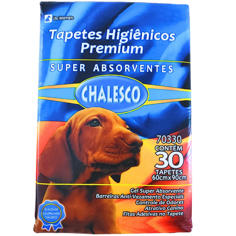 TAPETE HIGIENICO CHALESCO 30UN